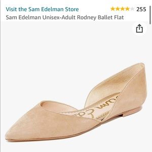 Sam Edelman Rodney Flat 7.5 Oatmeal Suede